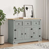 Sideboard Corona 112X44X78 Cm Solid Wood Mexican Pine