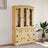 Highboard Corona 112X43X196 Cm Solid Wood Mexican Pine