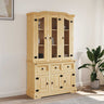 Highboard Corona 112X43X196 Cm Solid Wood Mexican Pine