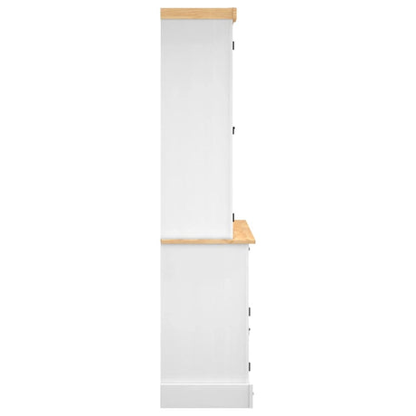 Highboard Corona 112X43X196 Cm Solid Wood Mexican Pine