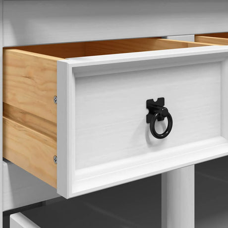 Highboard Corona 112X43X196 Cm Solid Wood Mexican Pine