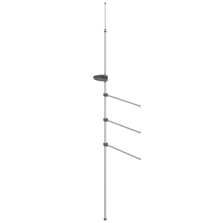 Towel Rail 47X280 Cm Aluminium