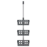 Shower Hanger Shelf 30X15X(67-105) Cm Aluminium