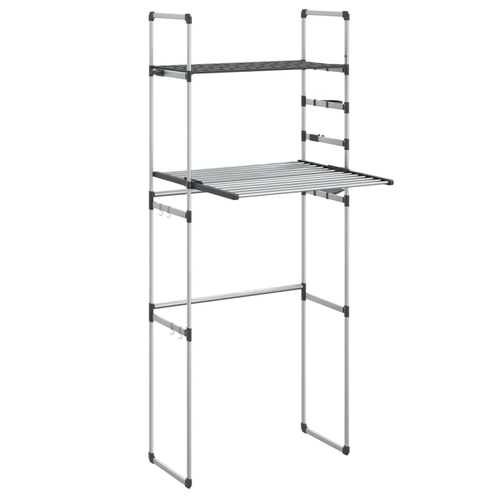 Washing Machine Shelf 77X52X192 Cm Aluminium