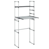 Washing Machine Shelf 77X52X192 Cm Aluminium