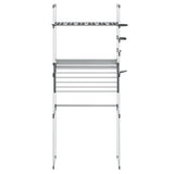 Washing Machine Shelf 77X52X192 Cm Aluminium