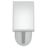 Curtain Rails 2 Pcs White And Silver Aluminium