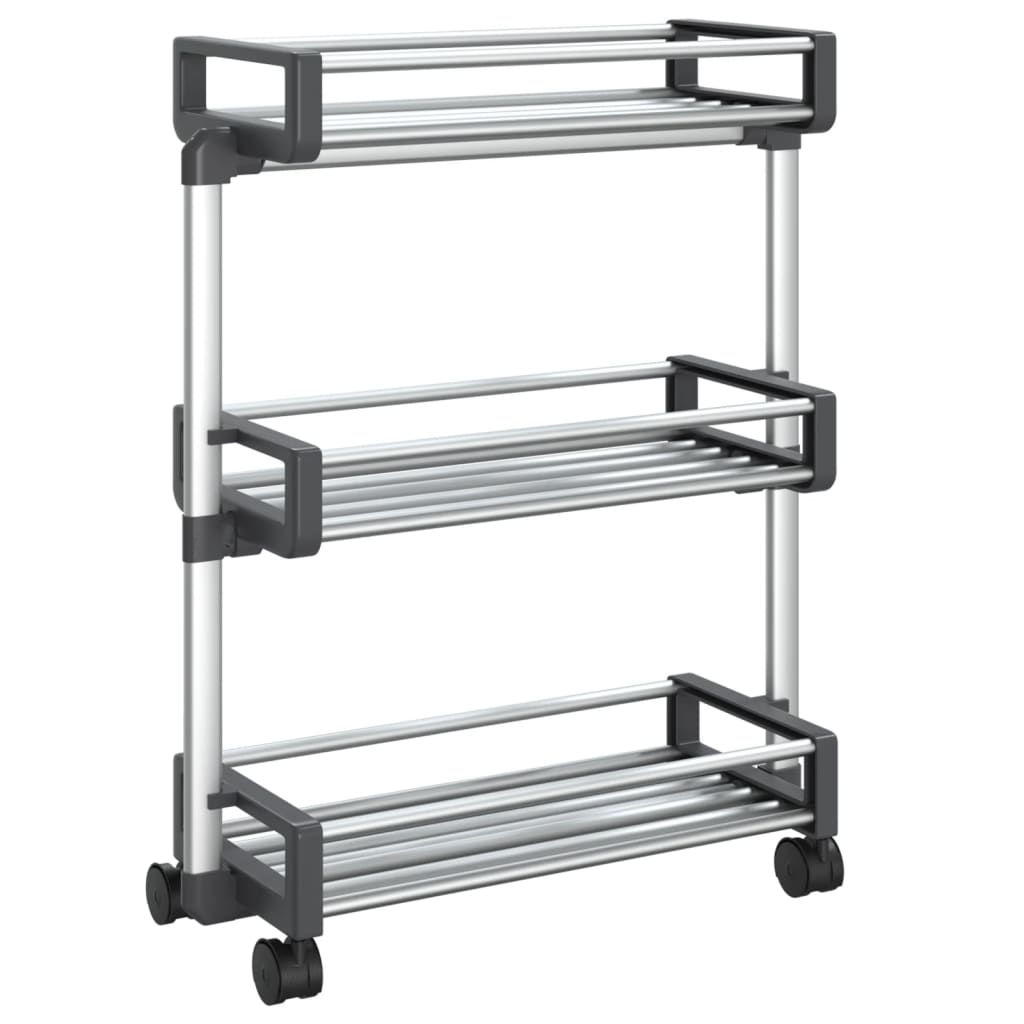 Storage Trolley 59X20X75 Cm Aluminium