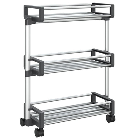 Storage Trolley 59X20X75 Cm Aluminium