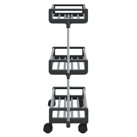 Storage Trolley 59X20X75 Cm Aluminium