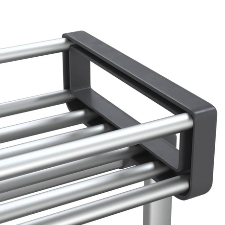 Storage Trolley 59X20X75 Cm Aluminium
