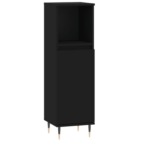 3 Piece Bathroom Cabinet Set Engineered Wood