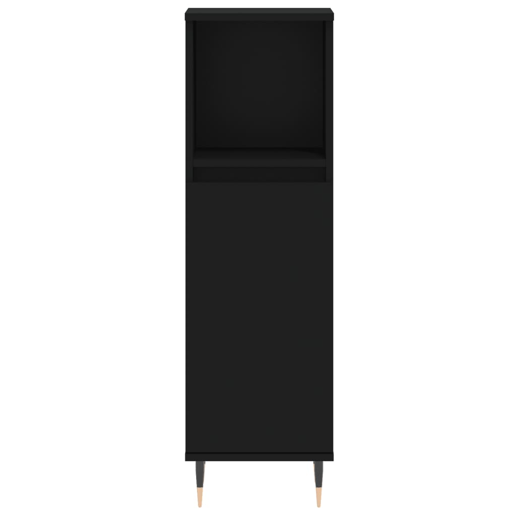 3 Piece Bathroom Cabinet Set Engineered Wood