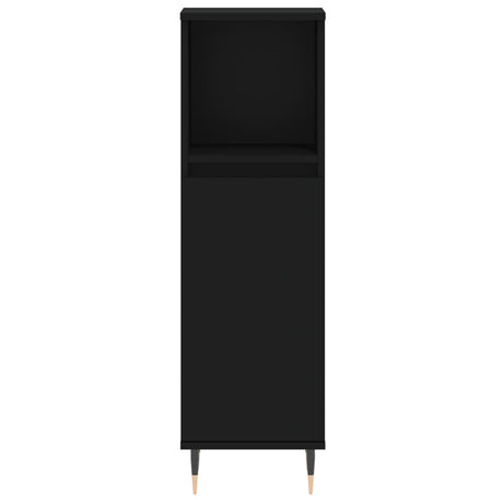 3 Piece Bathroom Cabinet Set Engineered Wood