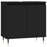 3 Piece Bathroom Cabinet Set Engineered Wood