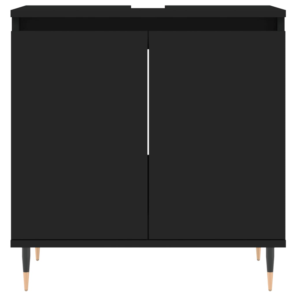 3 Piece Bathroom Cabinet Set Engineered Wood