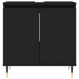 3 Piece Bathroom Cabinet Set Engineered Wood
