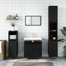 3 Piece Bathroom Cabinet Set Engineered Wood