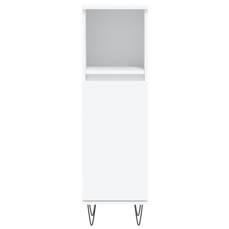 3 Piece Bathroom Cabinet Set Engineered Wood