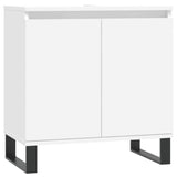 3 Piece Bathroom Cabinet Set Engineered Wood