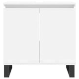 3 Piece Bathroom Cabinet Set Engineered Wood