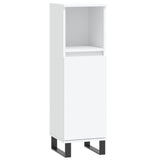 3 Piece Bathroom Cabinet Set Engineered Wood