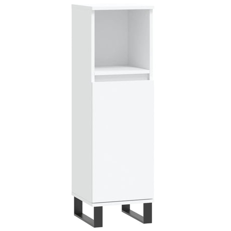 3 Piece Bathroom Cabinet Set Engineered Wood