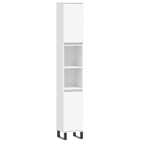 3 Piece Bathroom Cabinet Set Engineered Wood