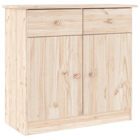 Highboard Alta 77X35X165 Cm Solid Wood Pine