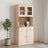 Highboard Alta 77X35X165 Cm Solid Wood Pine