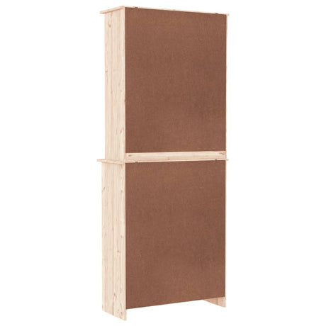 Highboard Alta 77X35X188 Cm Solid Wood Pine