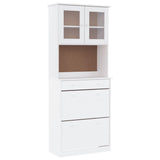 Highboard Alta 77X35X188Cm Solid Wood Pine
