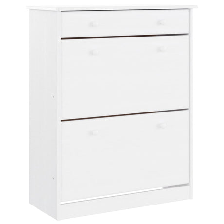 Highboard Alta 77X35X188Cm Solid Wood Pine