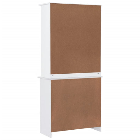 Highboard Alta 77X35X165 Cm Solid Wood Pine