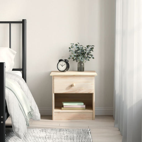 Bedside Cabinet Alta 41X35X55.5 Solid Wood Pine