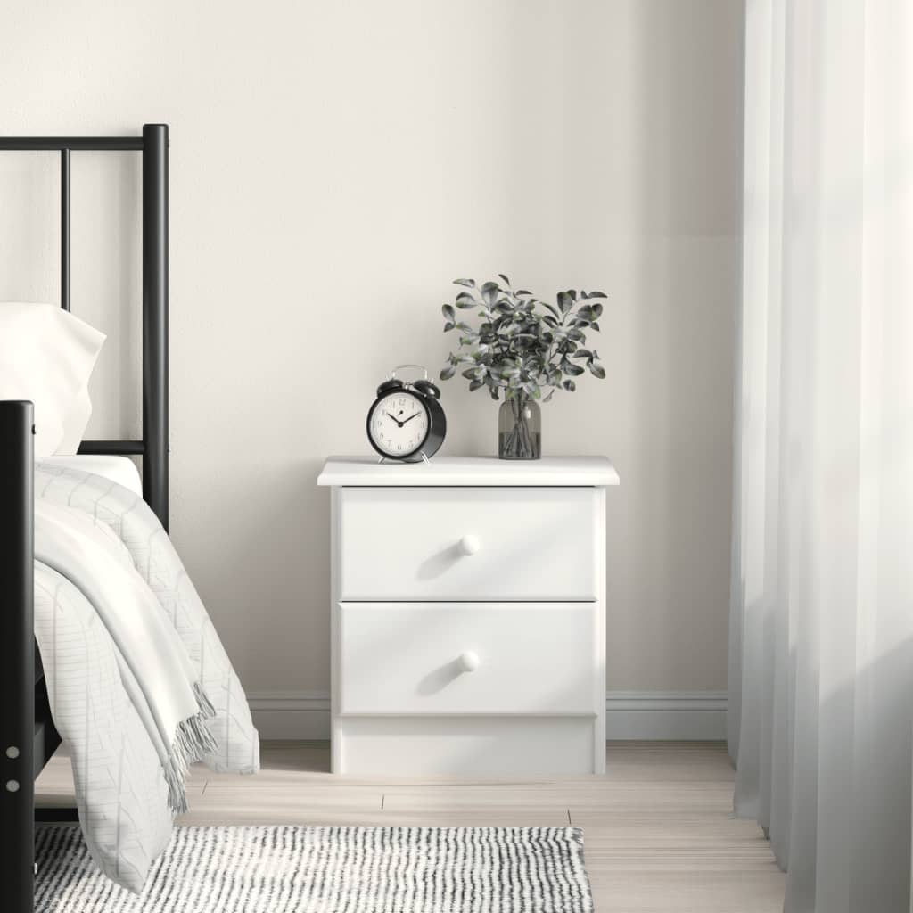 Bedside Cabinet Alta 41X35X55.5 Solid Wood Pine