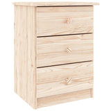 Bedside Cabinet Alta 41X35X55.5 Solid Wood Pine