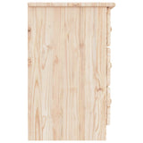 Bedside Cabinet Alta 41X35X55.5 Solid Wood Pine