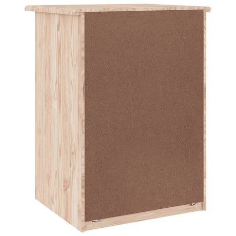 Bedside Cabinet Alta 41X35X55.5 Solid Wood Pine