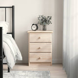 Bedside Cabinet Alta 41X35X55.5 Solid Wood Pine