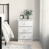 Bedside Cabinet Alta 41X35X55.5 Solid Wood Pine