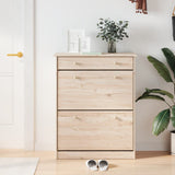 Shoe Cabinet Alta 77X35X96 Cm Solid Wood Pine