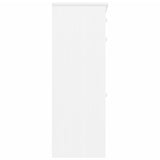 Shoe Cabinet Alta 77X35X96 Cm Solid Wood Pine