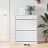 Shoe Cabinet Alta 77X35X96 Cm Solid Wood Pine