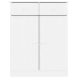 Shoe Cabinet Alta 77X35X96 Cm Solid Wood Pine