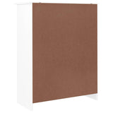 Shoe Cabinet Alta 77X35X96 Cm Solid Wood Pine