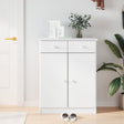 Shoe Cabinet Alta 77X35X96 Cm Solid Wood Pine