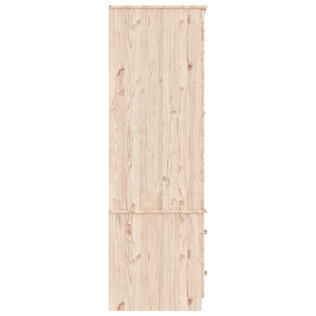 Wardrobe Alta 90X55X170 Cm Solid Wood Pine