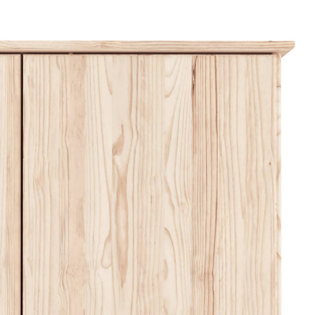 Wardrobe Alta 90X55X170 Cm Solid Wood Pine