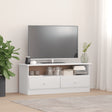 Tv Cabinet With Drawers Alta 100X35X41 Cm Solid Wood Pine